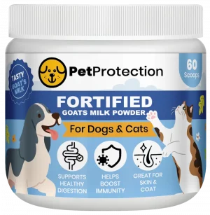 PetProtection Fortified Goat’s Milk Powder for Dogs and Cats