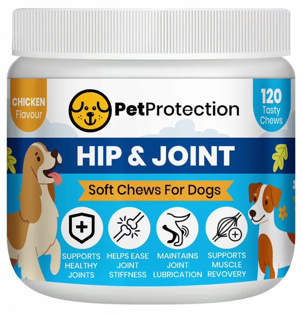 PetProtection Hip & Joint Chews with glucosamine and chondroitin